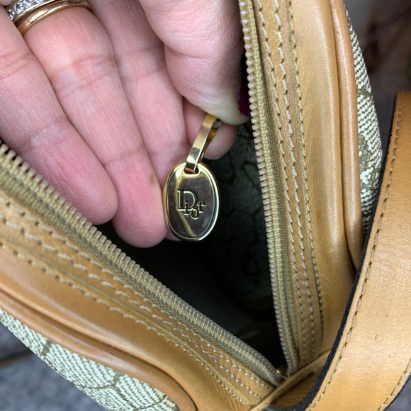 Christian Dior Honeycomb Shoulder Bag vintage PVC - Picture 13 of 14